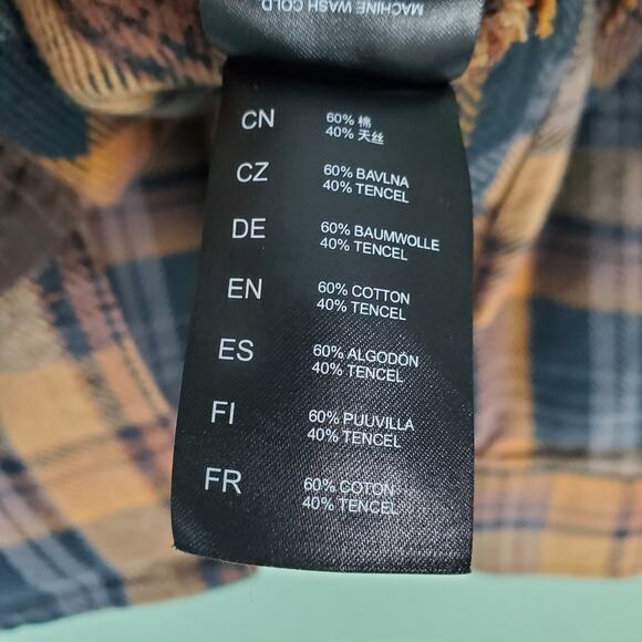 Kuhl Mens Disordr Flannel Shirt Long Sleeve Button Down Size XXLarge - Picture 9 of 10